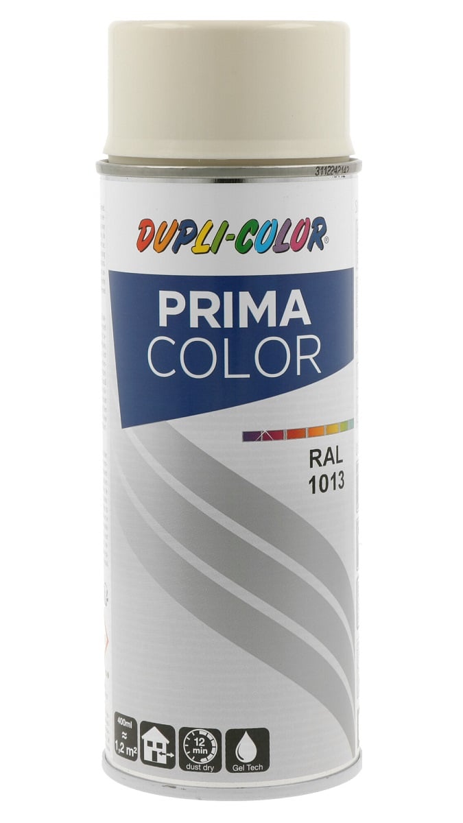 Спрей боя Dupli Color Prima RAL 1013 перлено бяла 400мл