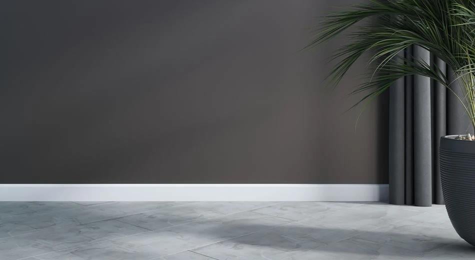 МДФ перваз AGT SPR-7010 80 Софт Тъч бял 734 / 280см