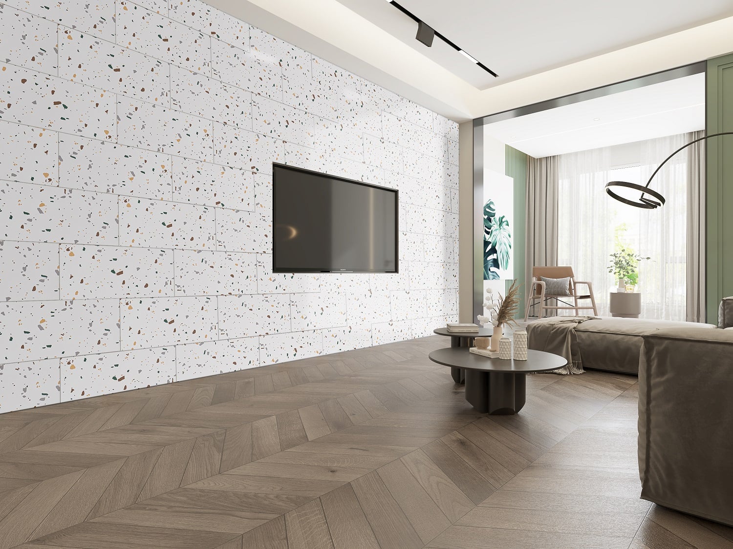 Самозалепващи се винилни плочи за стена Effector 609 wall 30,48x60,96x0,1см