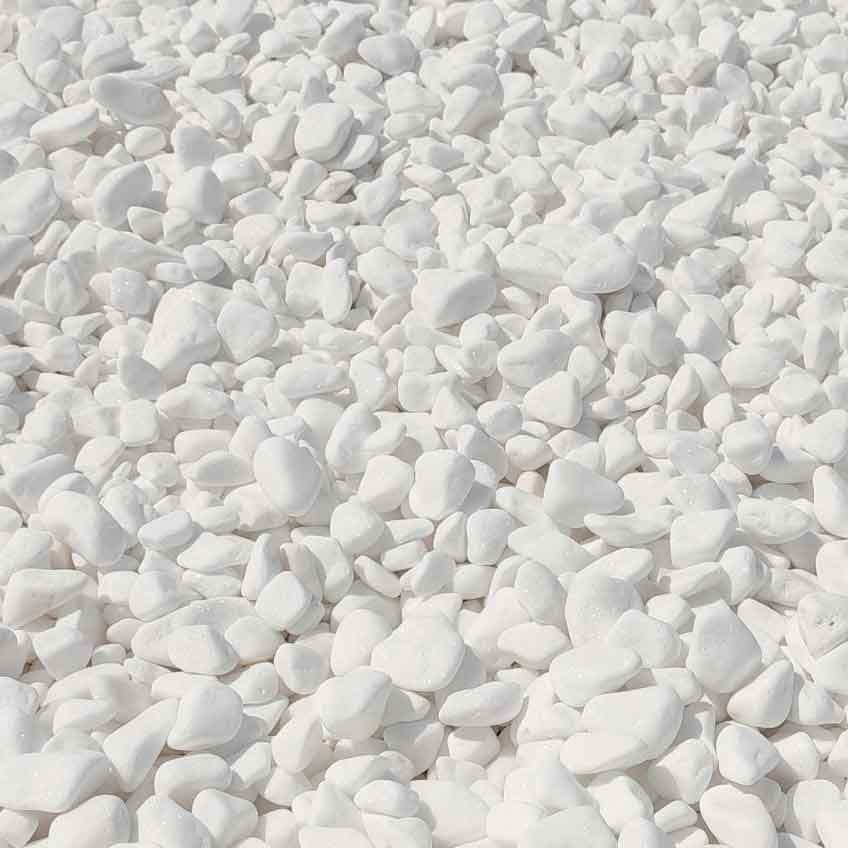 Бял декоративен камък My Garden 6-10см / 20кг