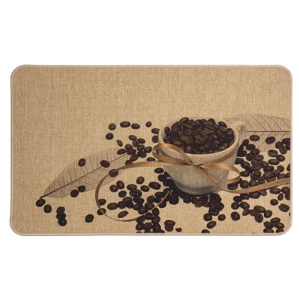 Щампована изтривалка с подложка пяна от естествен каучук DM-132 / 45х75см