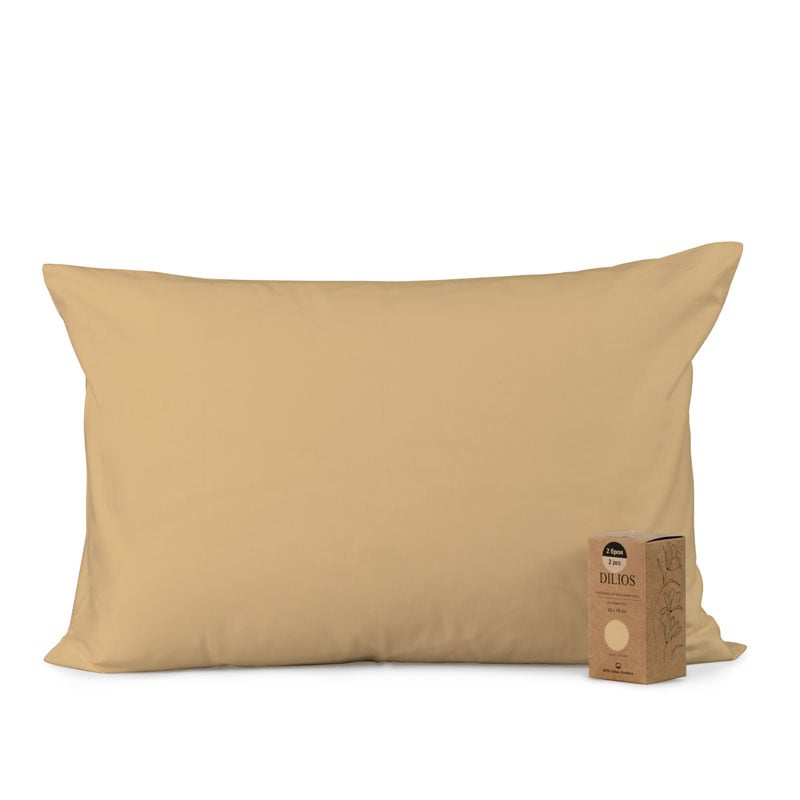 Калъфка за възглавница Dilios RNF 50/70см охра жълта
