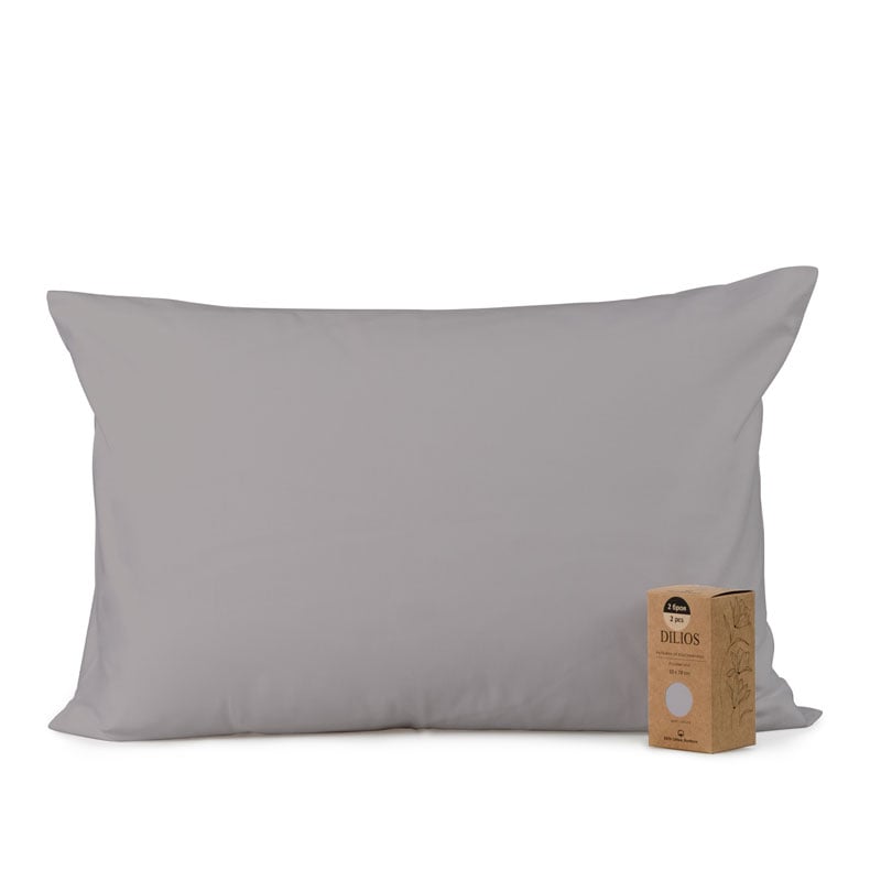 Калъфка за възглавница Dilios RNF 50/70см сива