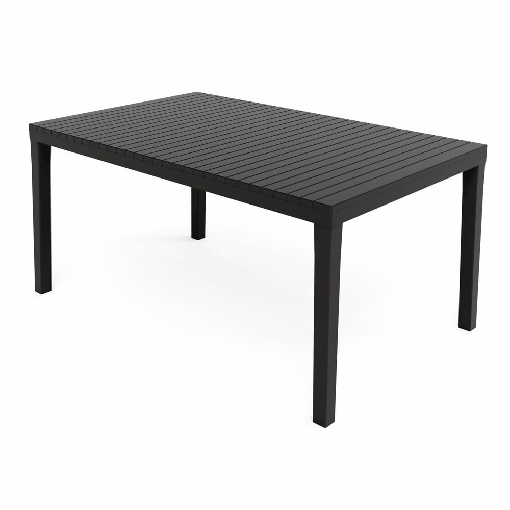 Градинска правоъгълна маса Palau Anthracite антрацит