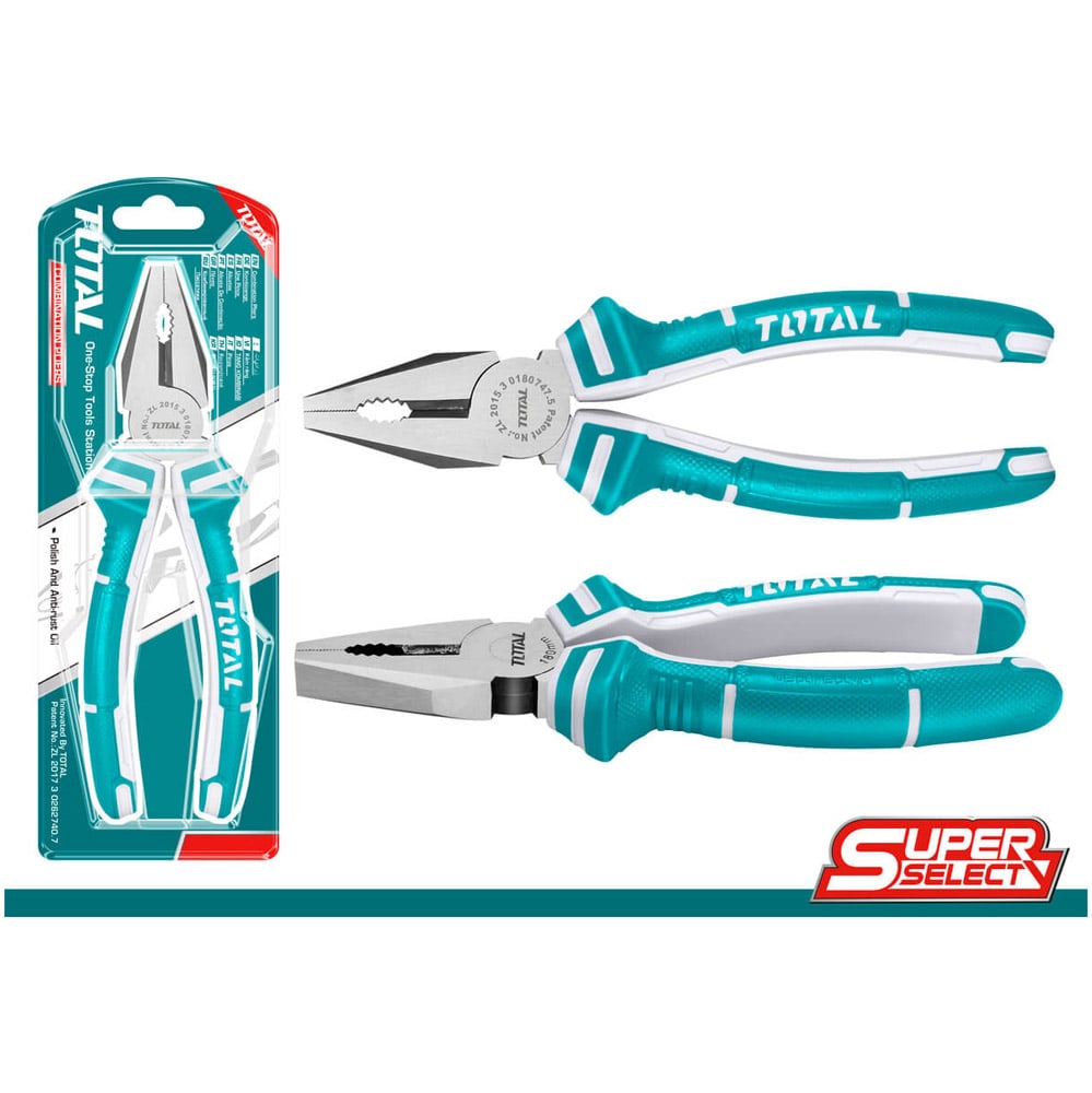 Комбинирани клещи Total 200мм