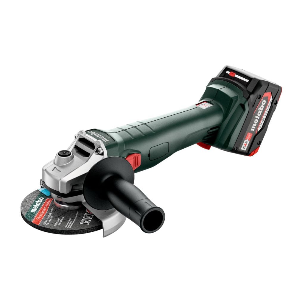 Акумулаторен ъглошлайф Metabo W 18 7-125 / 700W 125мм 18V + 2 батерии и зарядно