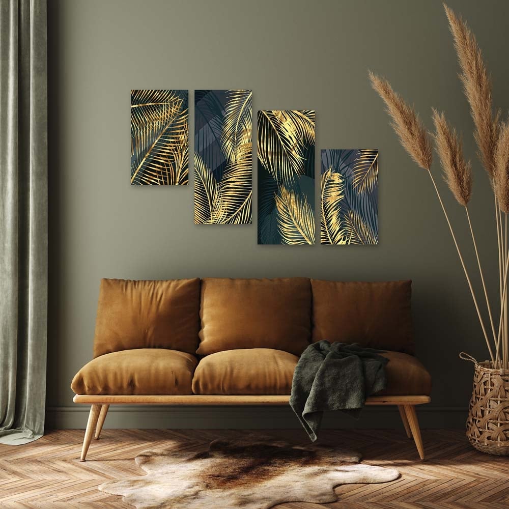 Картини Multi DE0190 / 2 броя 30х50 см + 2 броя 30х70 см