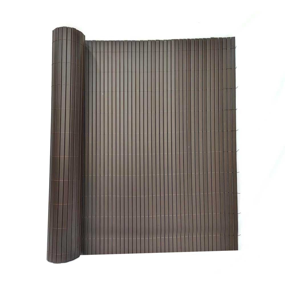 Декоративна PVC ограда My Garden кафява 1х3м