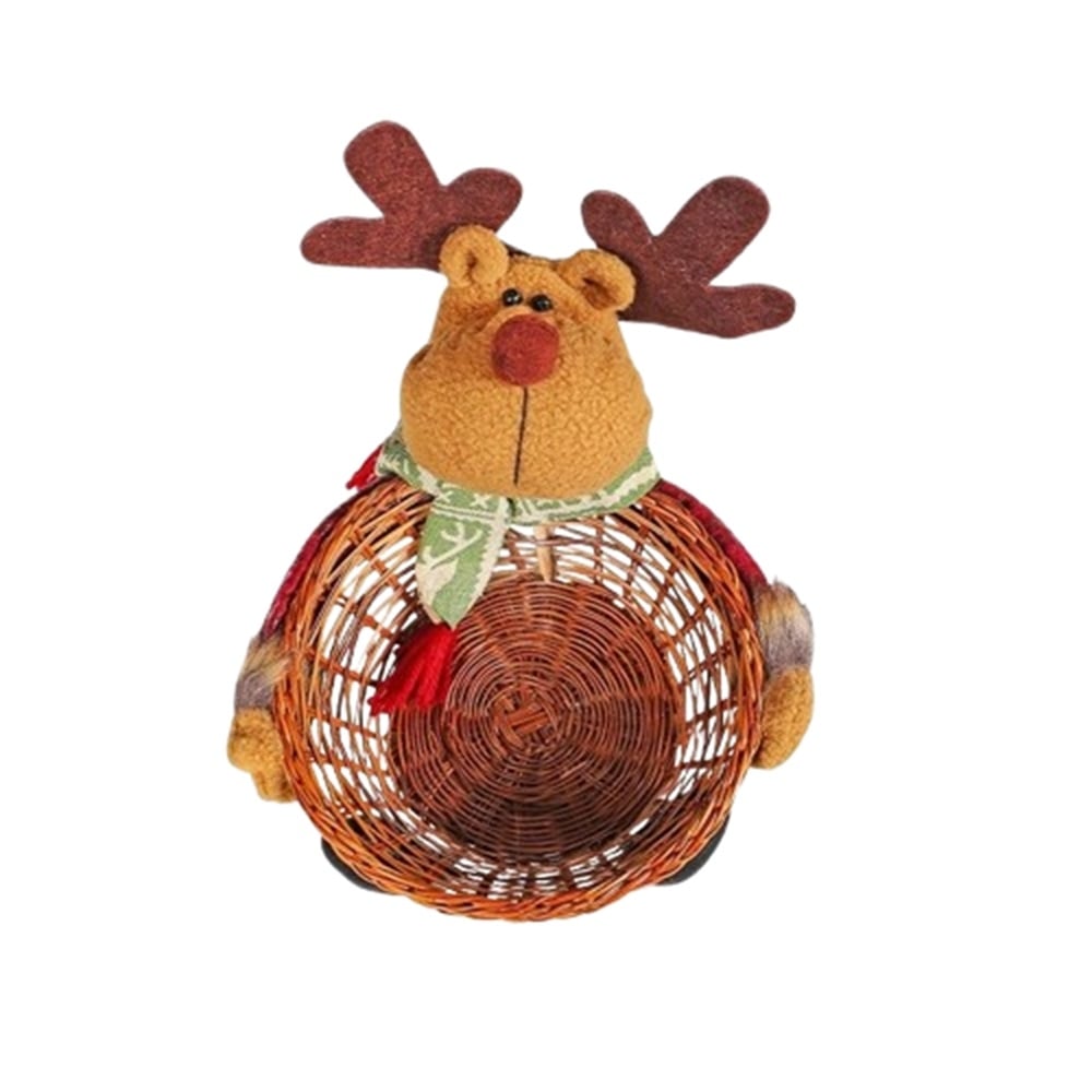 Коледна кошница за бонбони U1-27 / 21x20,5x23см