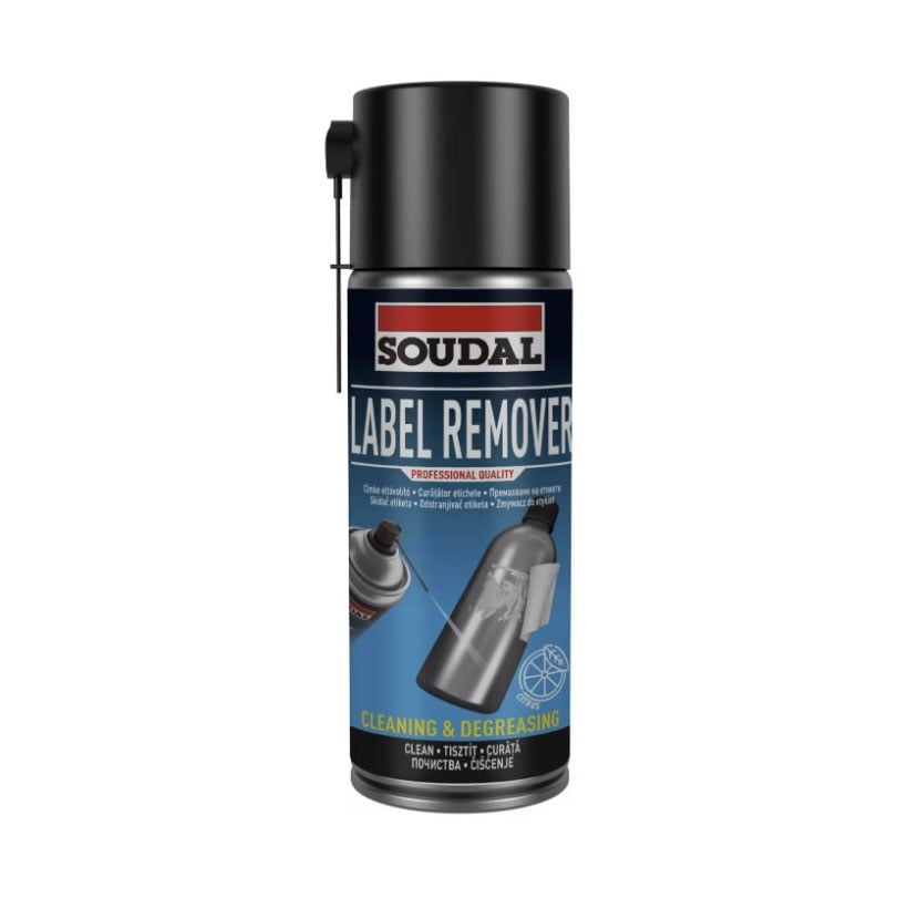 Спрей за премахване на етикети Soudal Label Remover 400мл