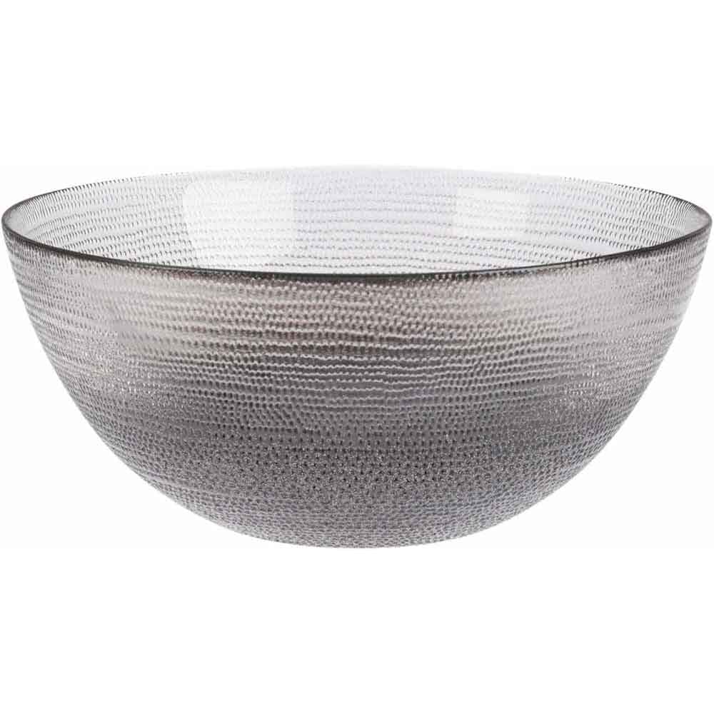 Стъклена купа Black 21см черна