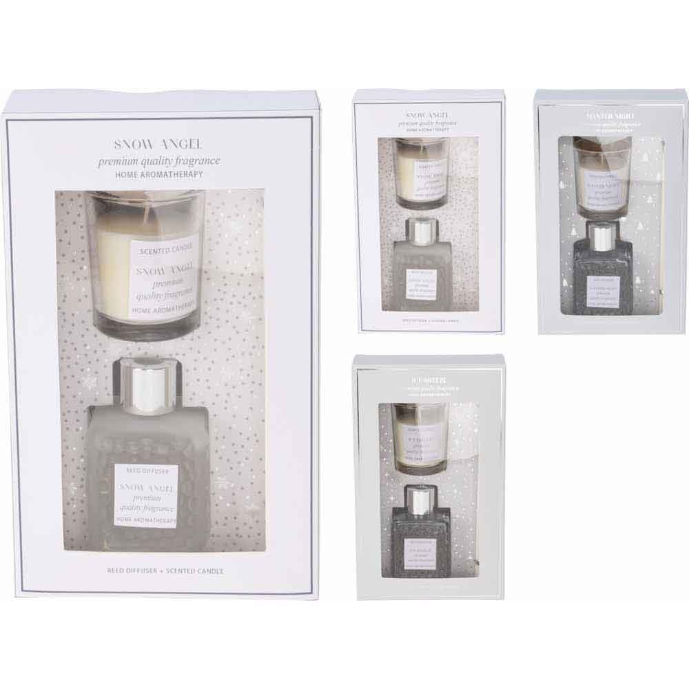 Подаръчен комплект дифузер и свещ