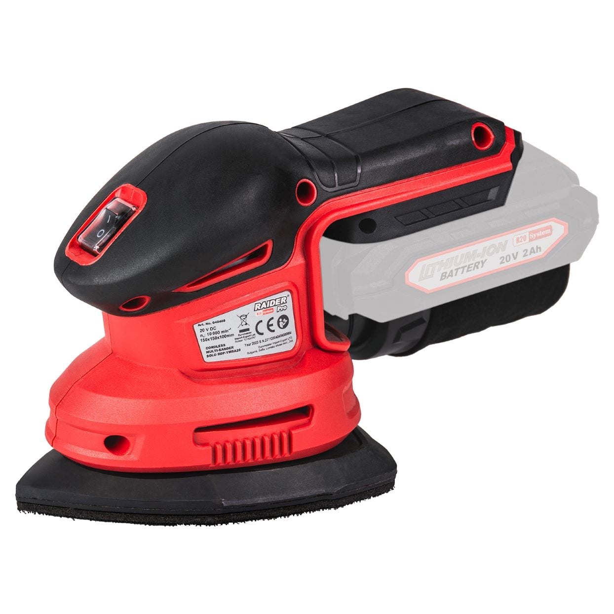 Акумулаторен мултишлайф Raider R20 RDP-YMSA20 Solo без батерия и зарядно
