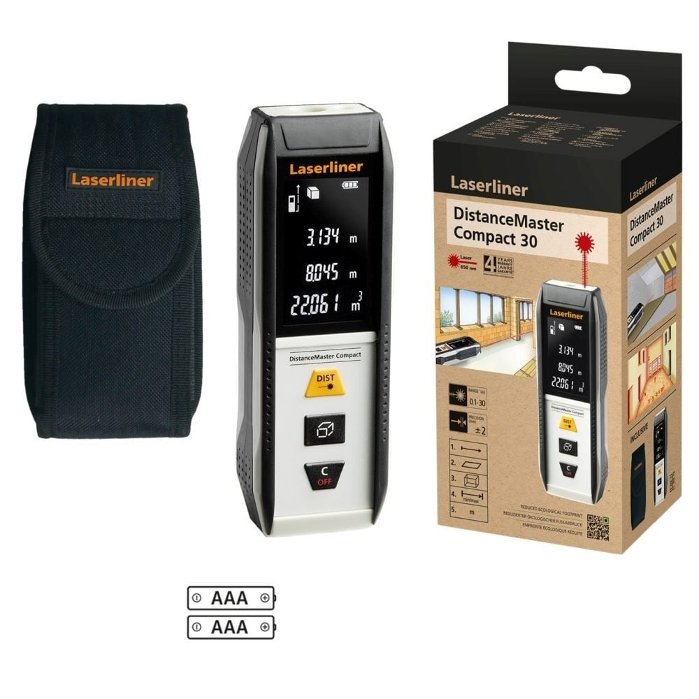 Лазерна ролетка Laserliner DistanceMaster Compact 30м