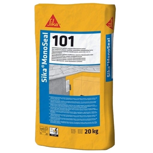 Еднокомпонентна хидроизолация Sika Monoseal-101 сиво 20кг
