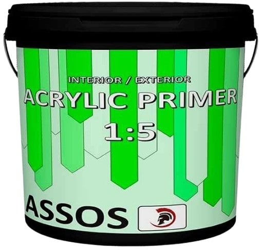 Акрилен грунд Assos Acrylic Primer 1:5 / 3л
