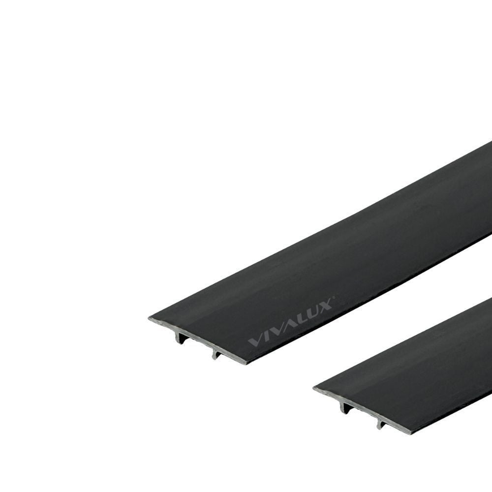 Поликарбонатен капак за шина Vivalux Slim25 OnTrack 5м/BK