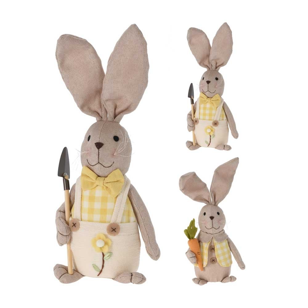 Великденска декорация Голям заек 16х10х38см