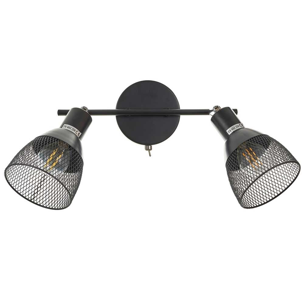 Спот EL 2832BK/2 2хЕ14 черен