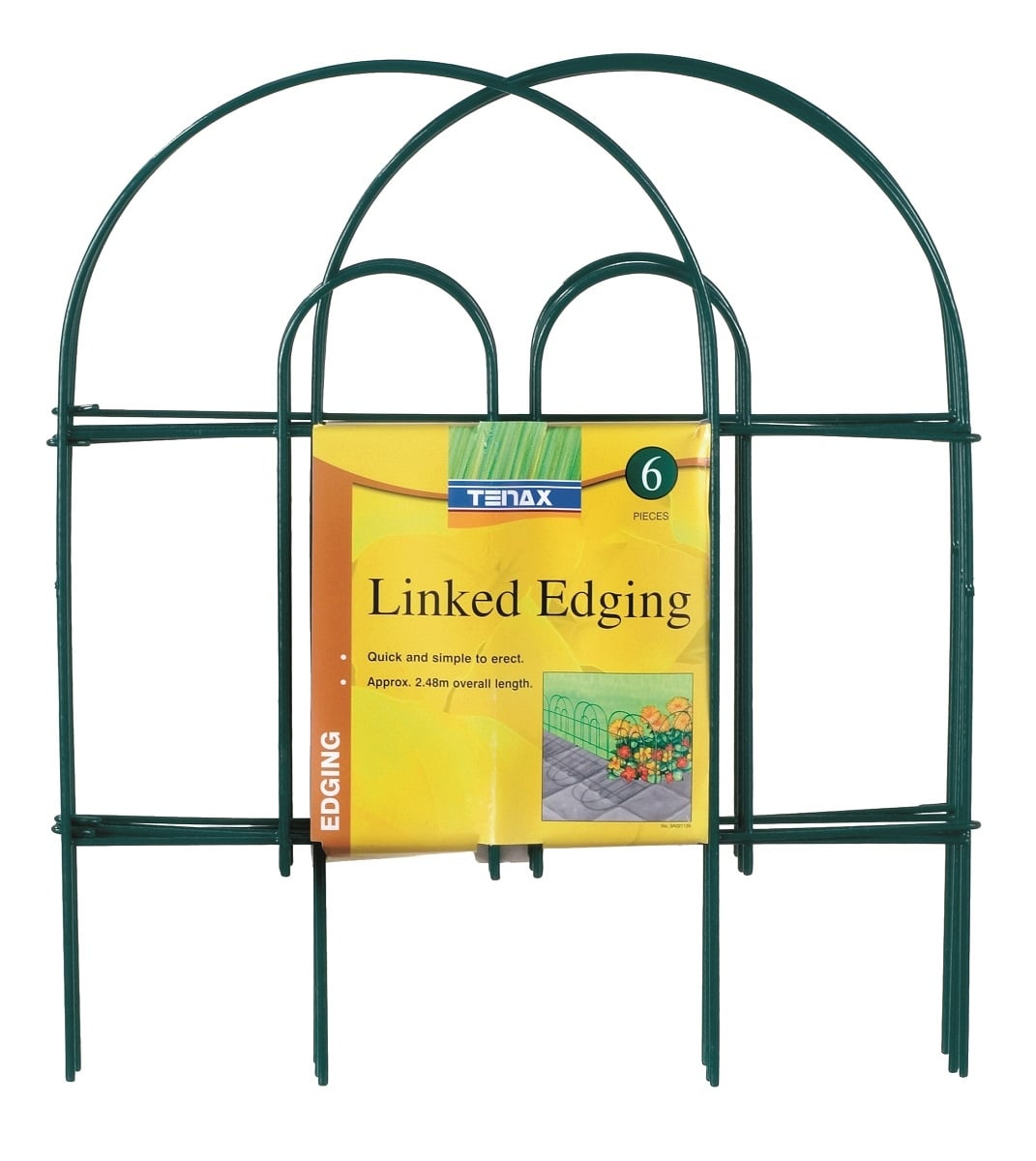 Декоративна ограда Arcomet зелена 46см х 2.5м