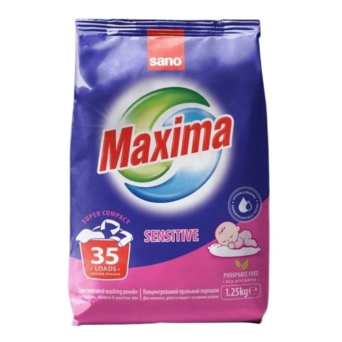 Прах за пране концентрат Sano Sensitive 1,25л