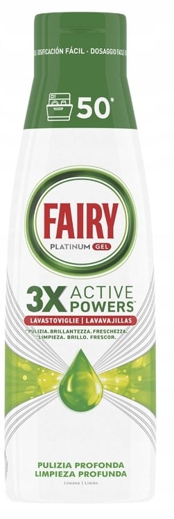 Гел за съдомиялна Fairy Platinum Pulizia Profonda Limone 900 мл