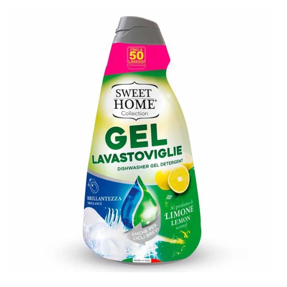 Гел за съдомиялна Sweet Home Lemon 1л / 50 дози