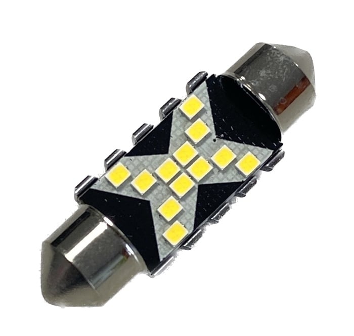 Комплект LED крушки Paolo Canbus 36мм 12/24V 2 броя