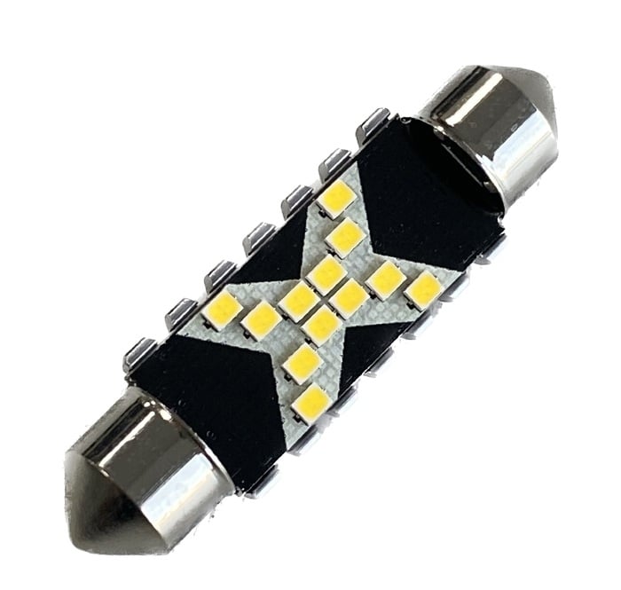 Комплект LED крушки Paolo Canbus 41мм 12/24V 2 броя