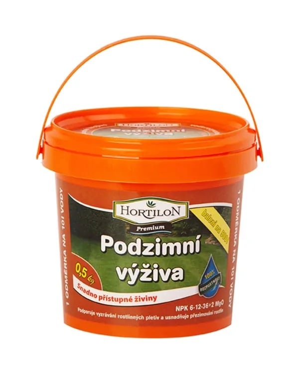 Кристална водоразтворима тор за есенно подхранване на трева 0,5 кг