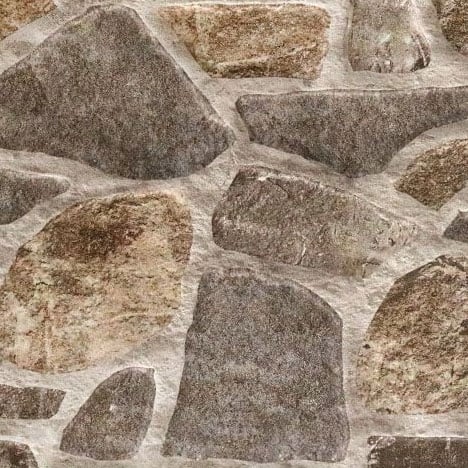 Декоративен стенен панел сив камък 120х50х2см