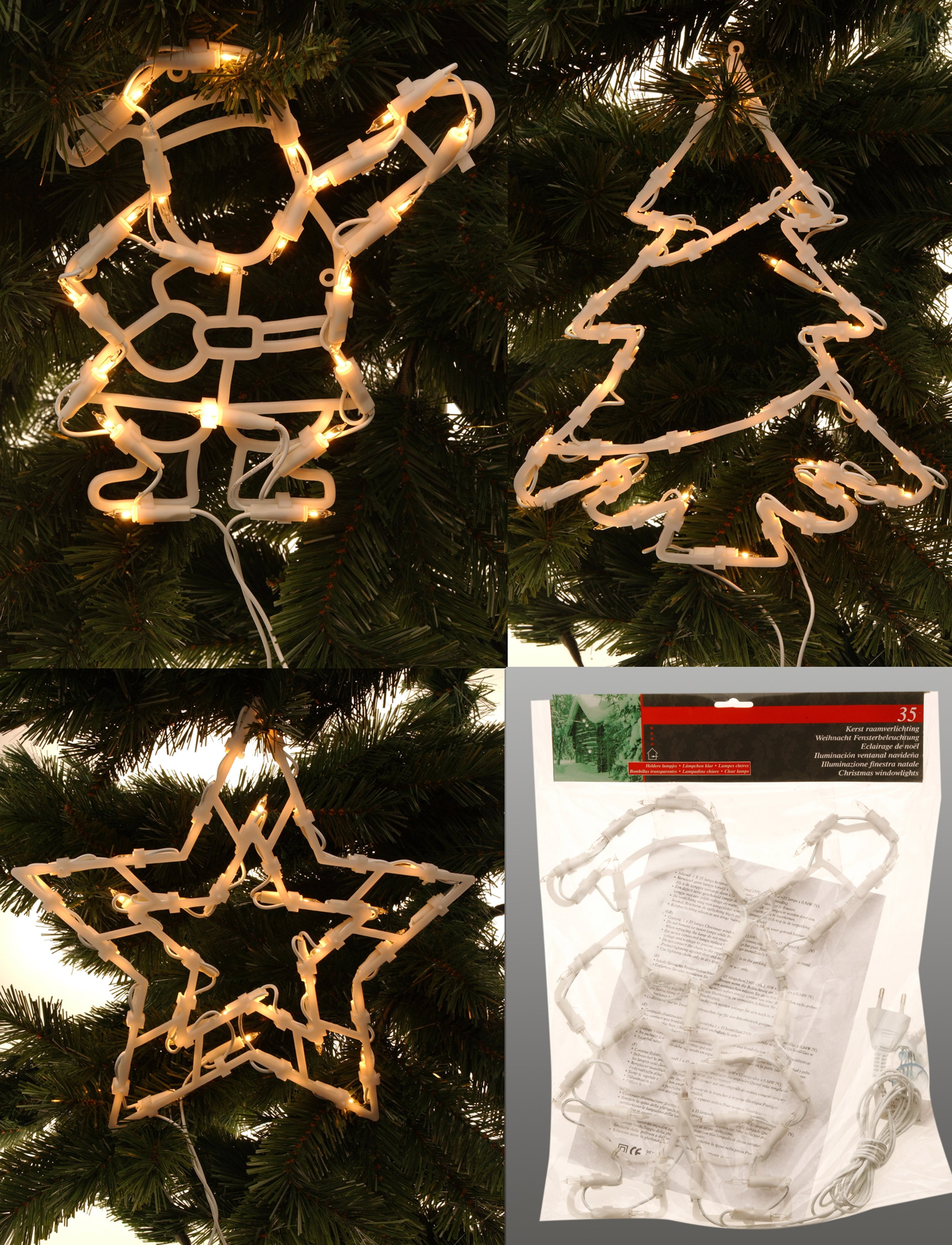 Коледни светещи фигури за прозорец XX8002005