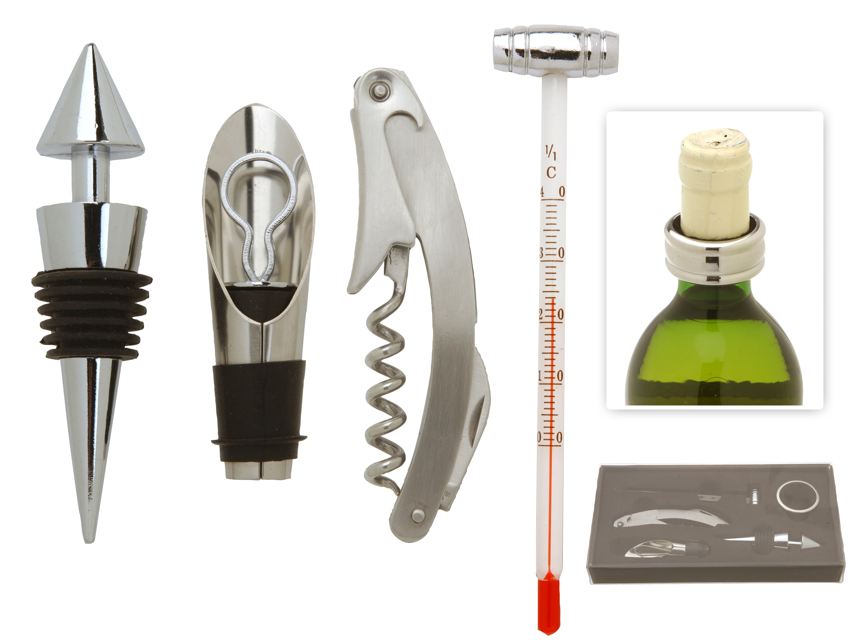 Комплект за вино 5 части