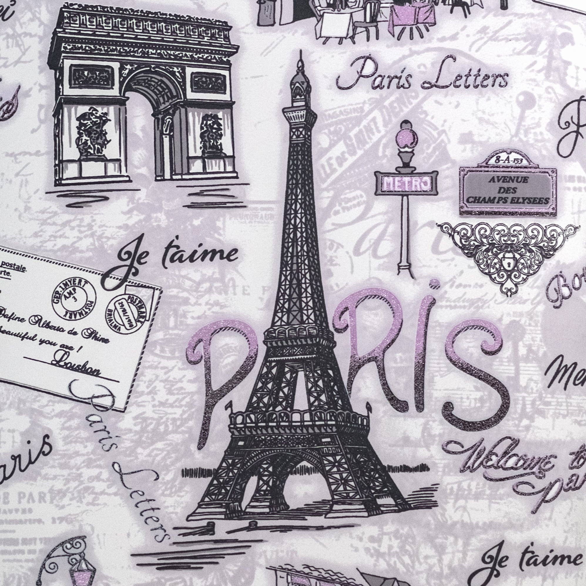 ПВЦ тапет Авеню декор МНК3-0670 / 0.53х10м