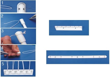Въже за таванен простир 7х7 м