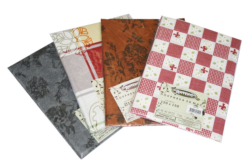 Покривка за маса щампа ø150см