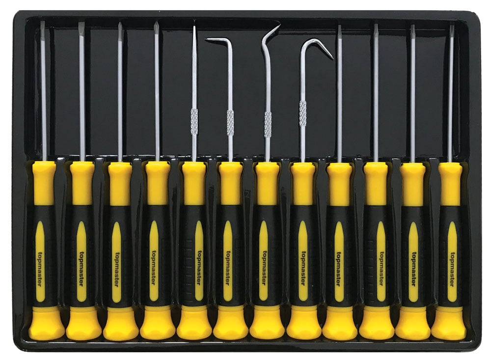 Комплект прецизни отверки 12 броя TMP