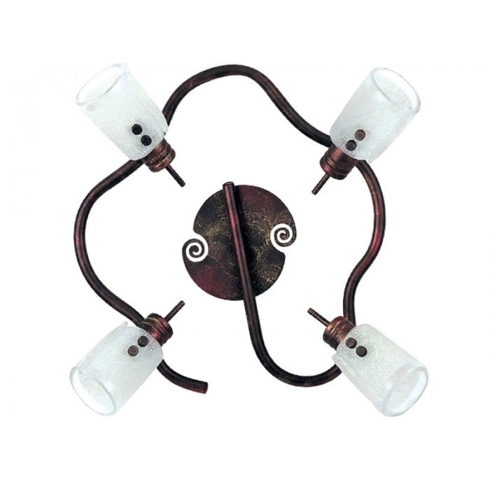 Спот мед антик G9 / 4x40W