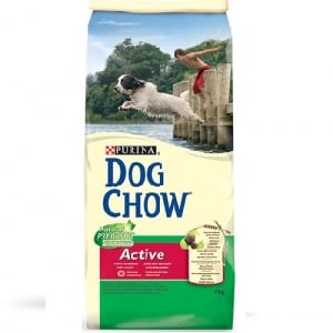 Суха храна за куче DOG CHOW ACTIVE с пиле 15 кг.