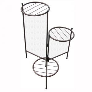 Сгъваем цветарник 3 броя саксии